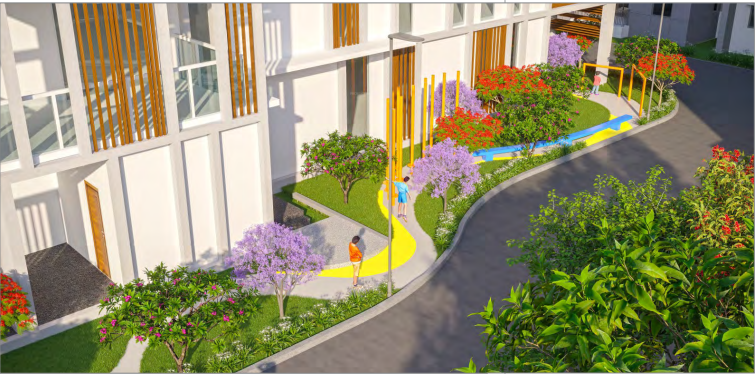 oak tree Flower Garden