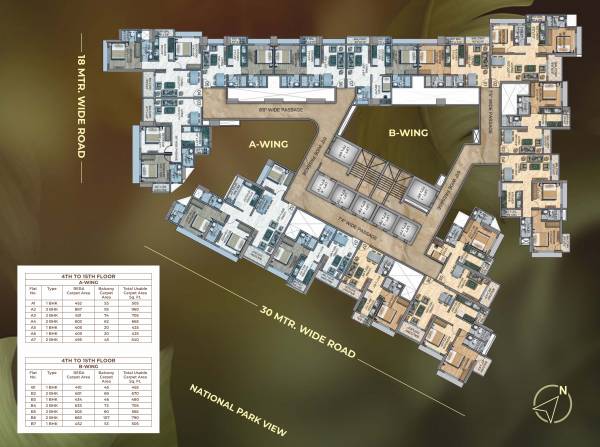  skygreens Wing A Cluster Plan