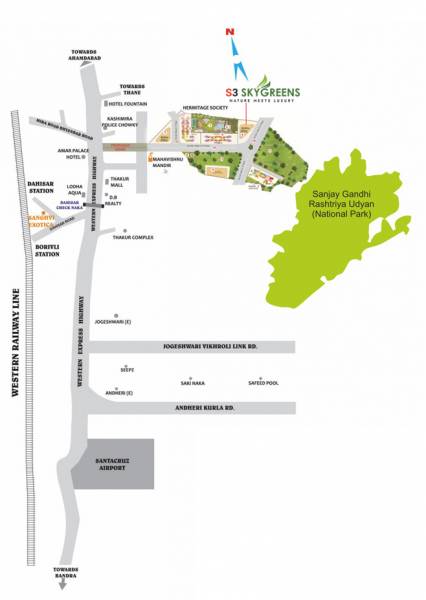  skygreens Location Plan