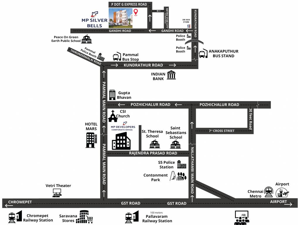  silver bells Location Plan