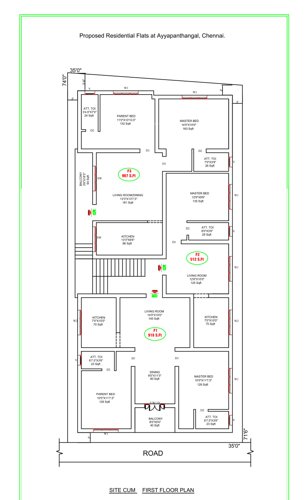  hannahs-elite Hannahs Elite Cluster Plan for 1st Floor