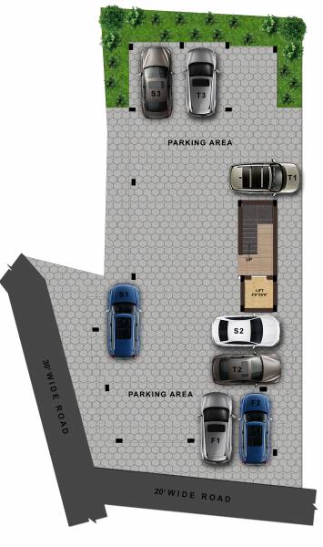  avenue MP Avenue Cluster Plan for ground Floor