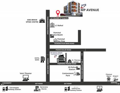  avenue Location Plan