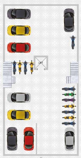  shine Crest Shine Cluster Plan for ground Floor