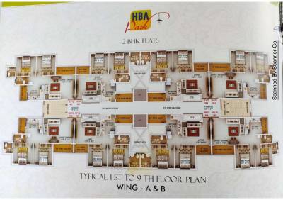  park Wing C Cluster Plan