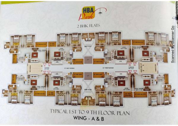  park Wing C Cluster Plan