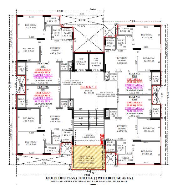  vishakha eliana Block C Cluster Plan