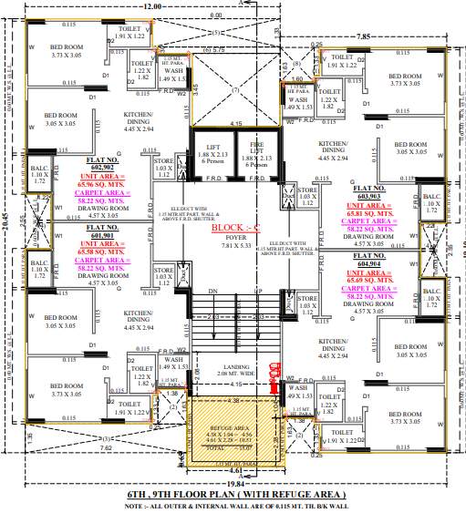  vishakha eliana Block C Cluster Plan