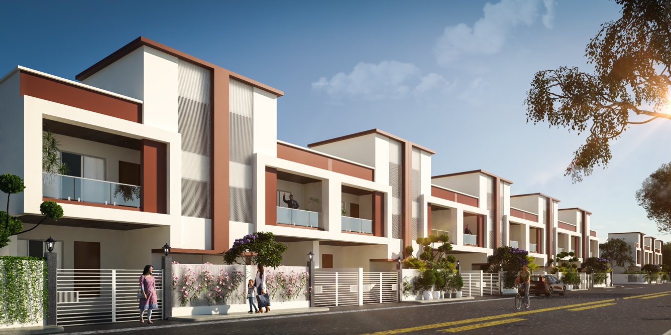  sdpl greens rowhouse ii Elevation