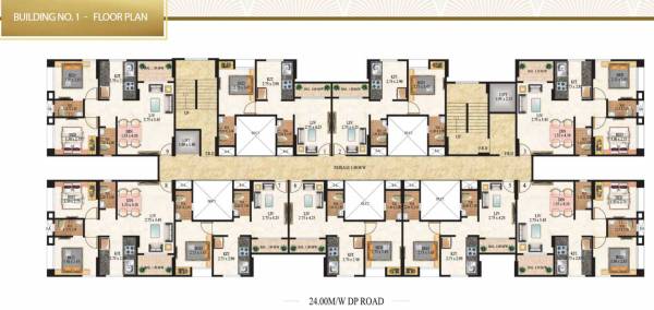  regalia-phase-2 Building No 1 Cluster Plan