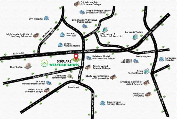  western-ghats Location Plan