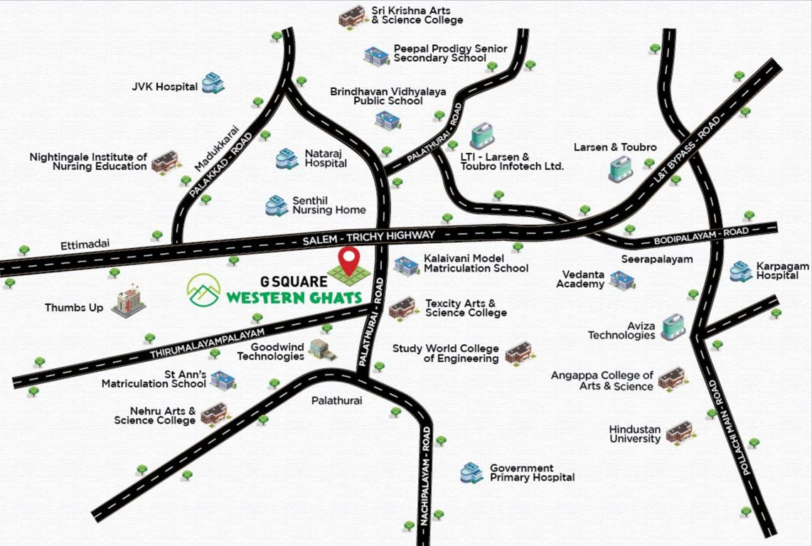  western ghats Location Plan