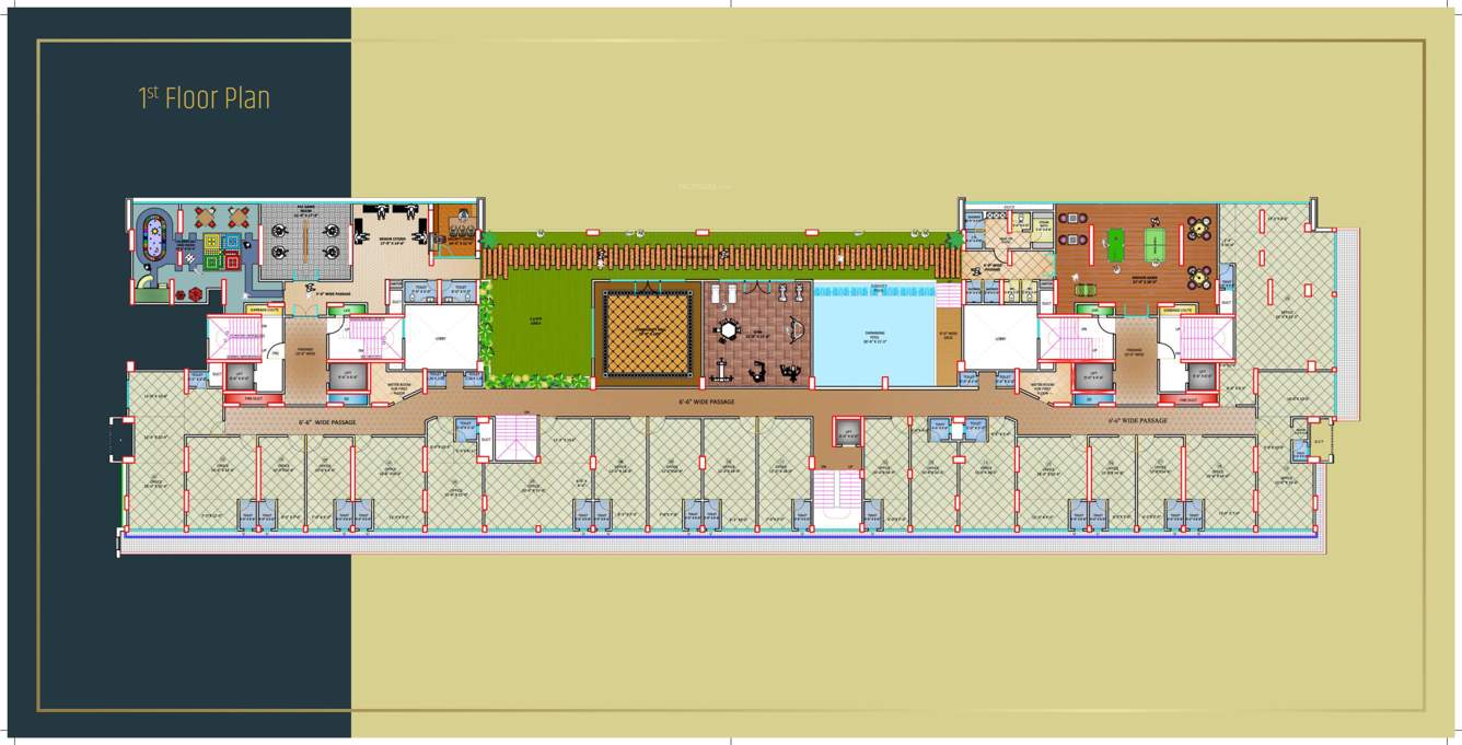  trinity moksh Wing A Cluster Plan