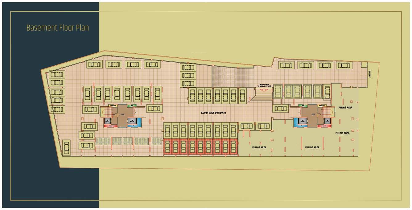  trinity moksh Wing A Cluster Plan
