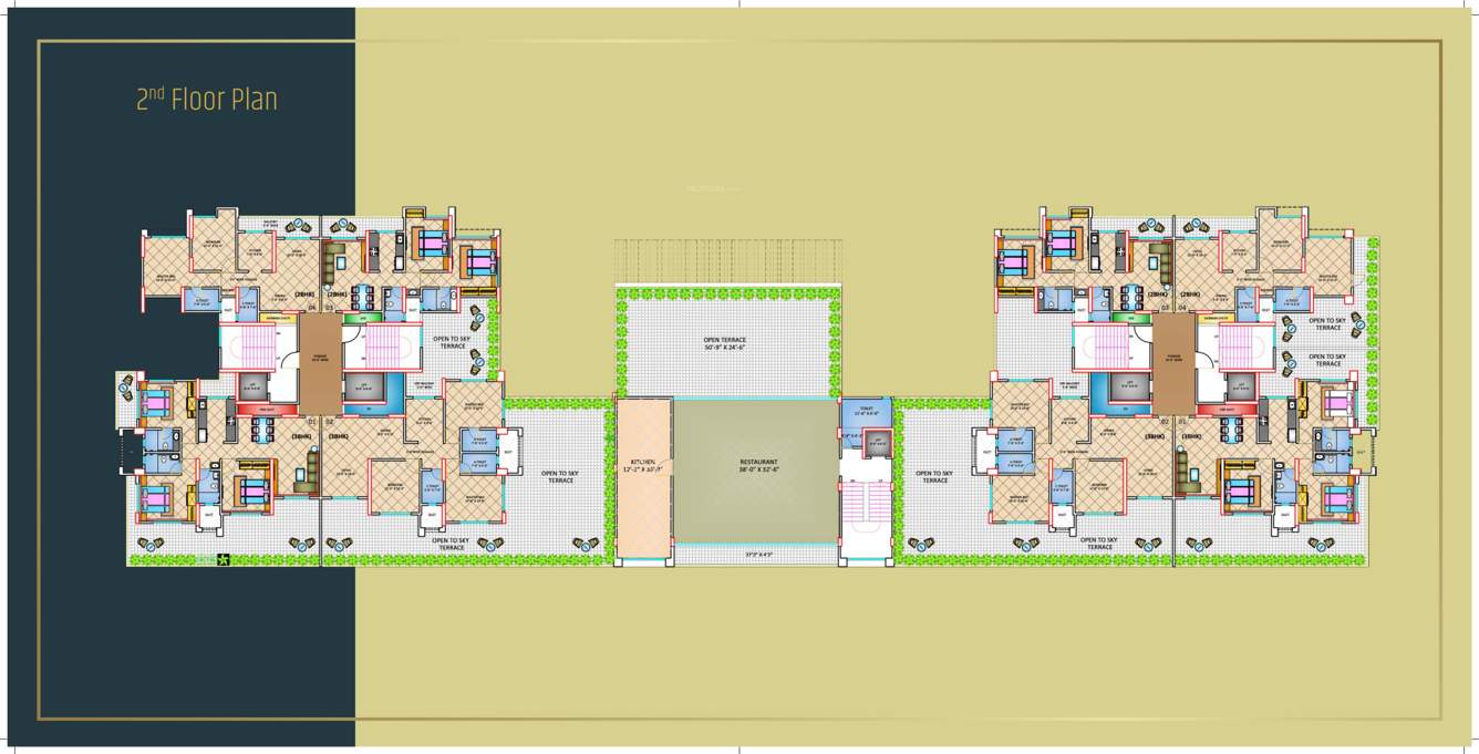  trinity moksh Wing A Cluster Plan