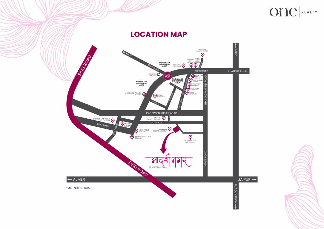  adarsh nagar Location Plan