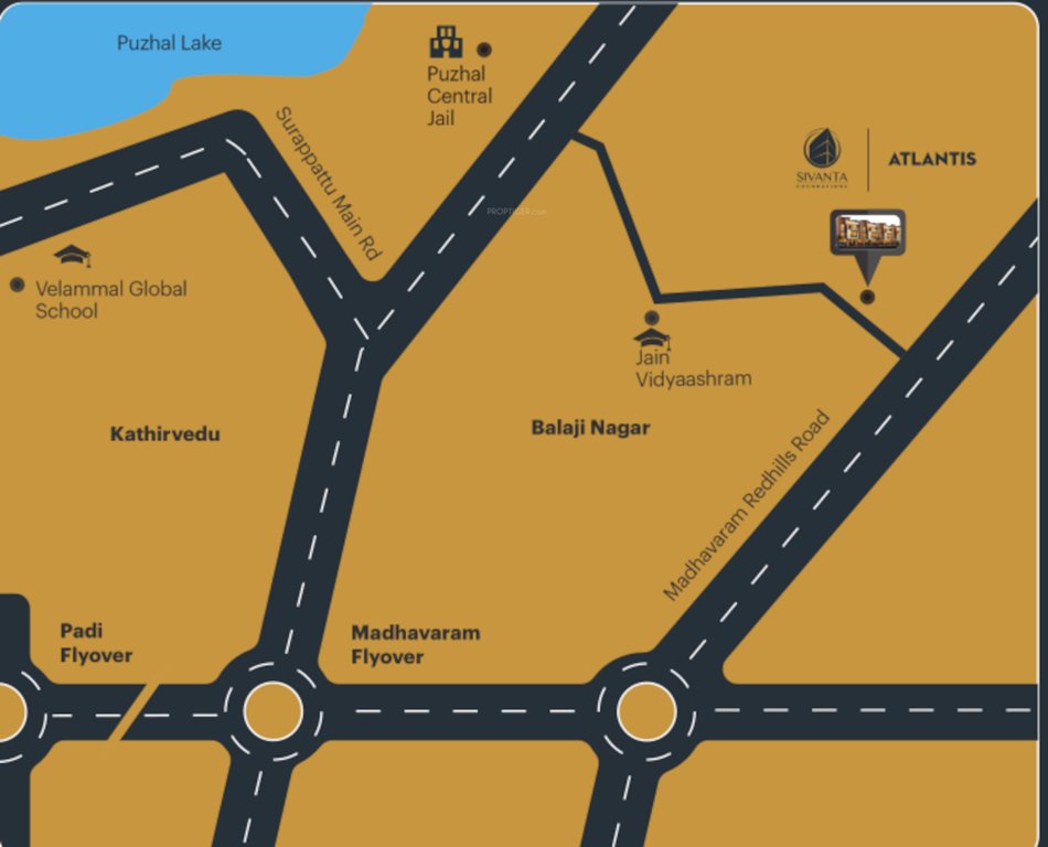  atlantis Location Plan