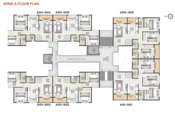  madhuvan Wing A Cluster Plan
