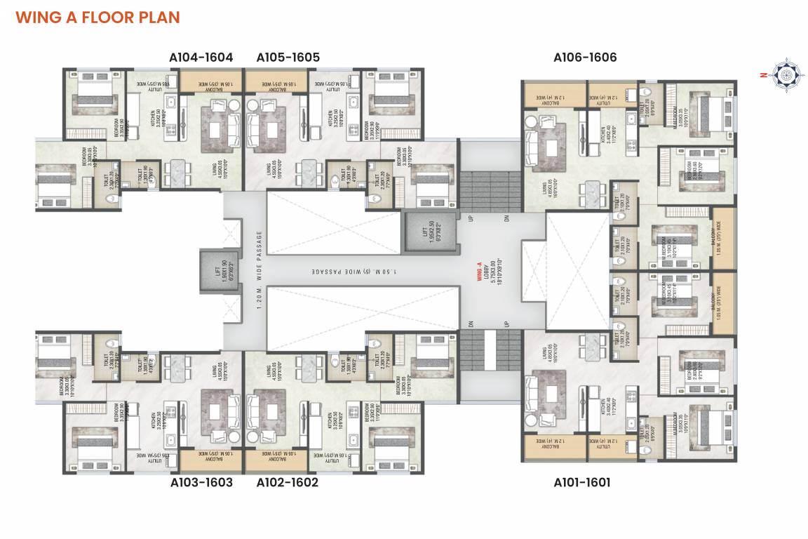  madhuvan Wing A Cluster Plan
