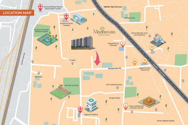  madhuvan Location Plan