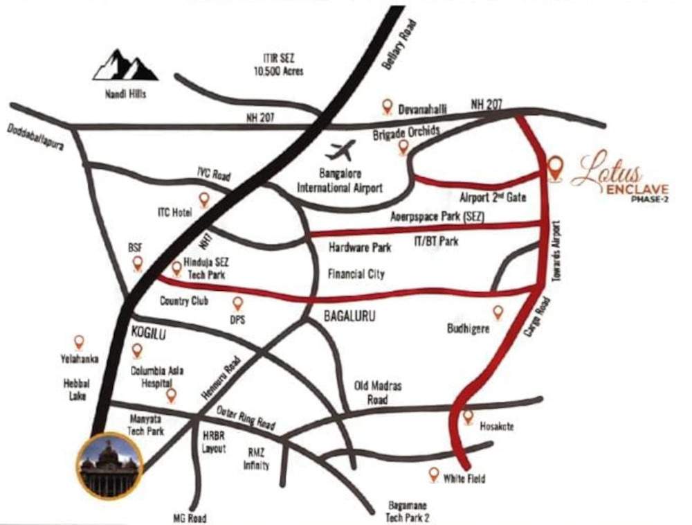  lotus enclave Location Plan