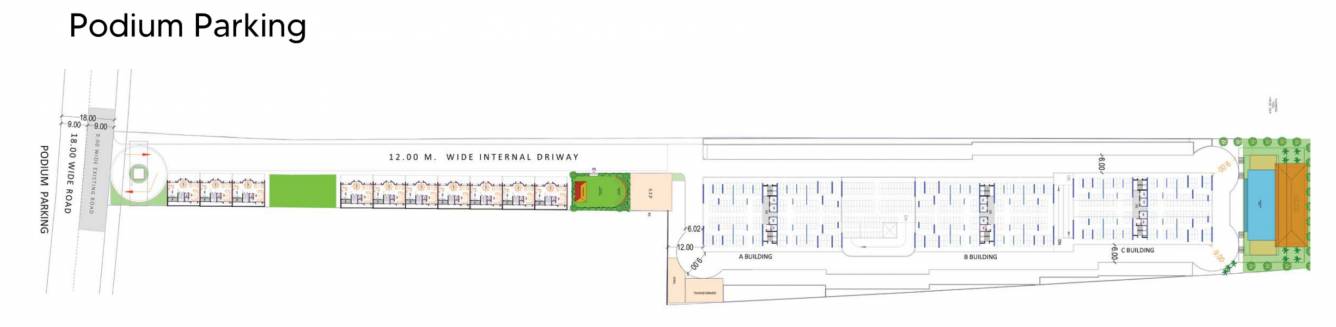 presidential towers A Cluster Plan For Basement