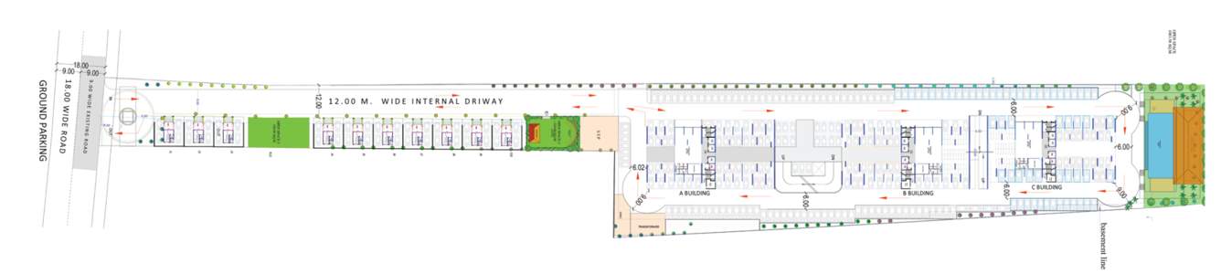 presidential towers A Cluster Plan For Ground Floor
