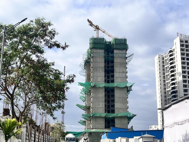 presidential towers A Construction Status Oct 24
