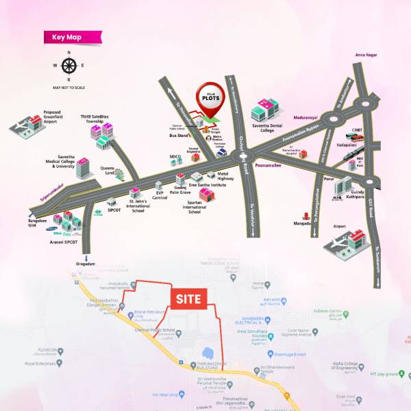 Location Plan srinivasa-palms Location Plan