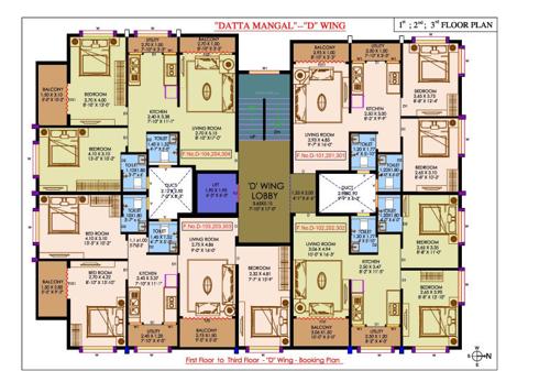  datta-mangal-apartment-d-and-e Shree Datta Mangal Apartment D Cluster Plan