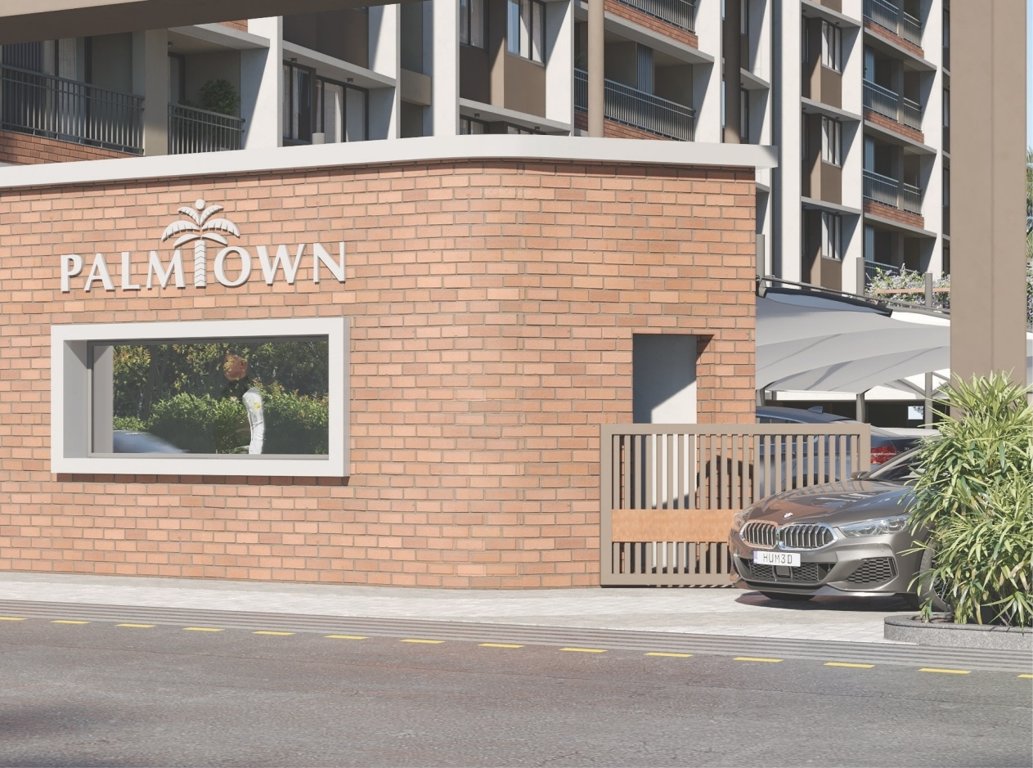  palm town Security Cabin