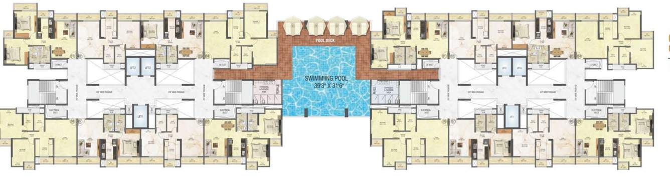  s k valley 3rd Floor Safa Cluster Plan