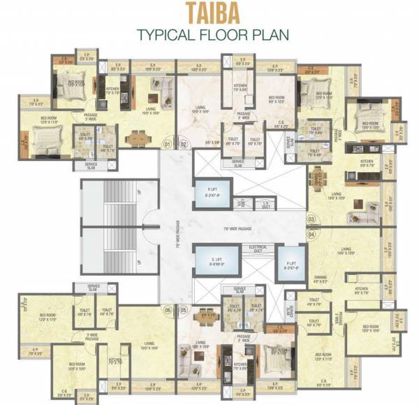  s-k-valley Taiba Cluster Plan