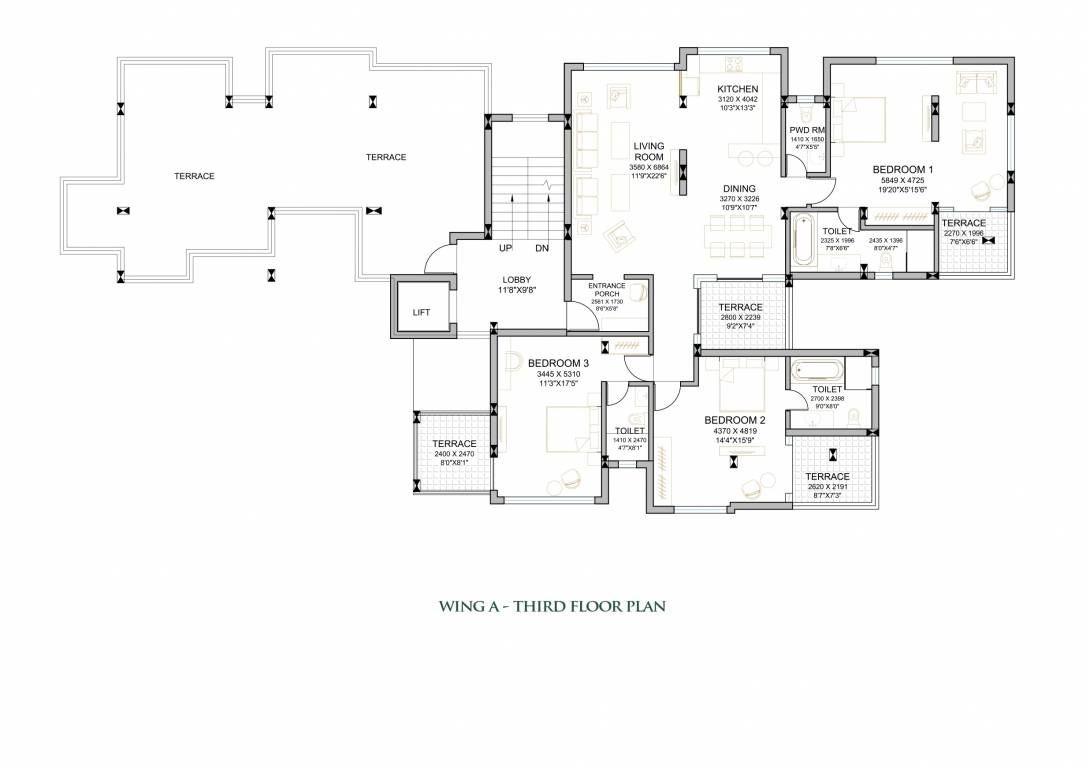  amara living Cluster Plan