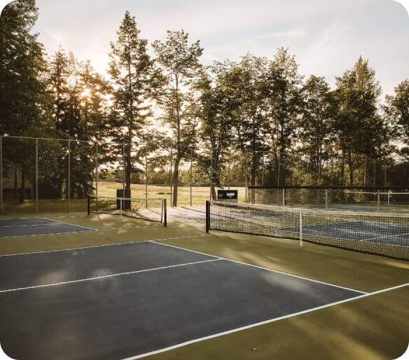  aria greens by vars and kens Tennis Court