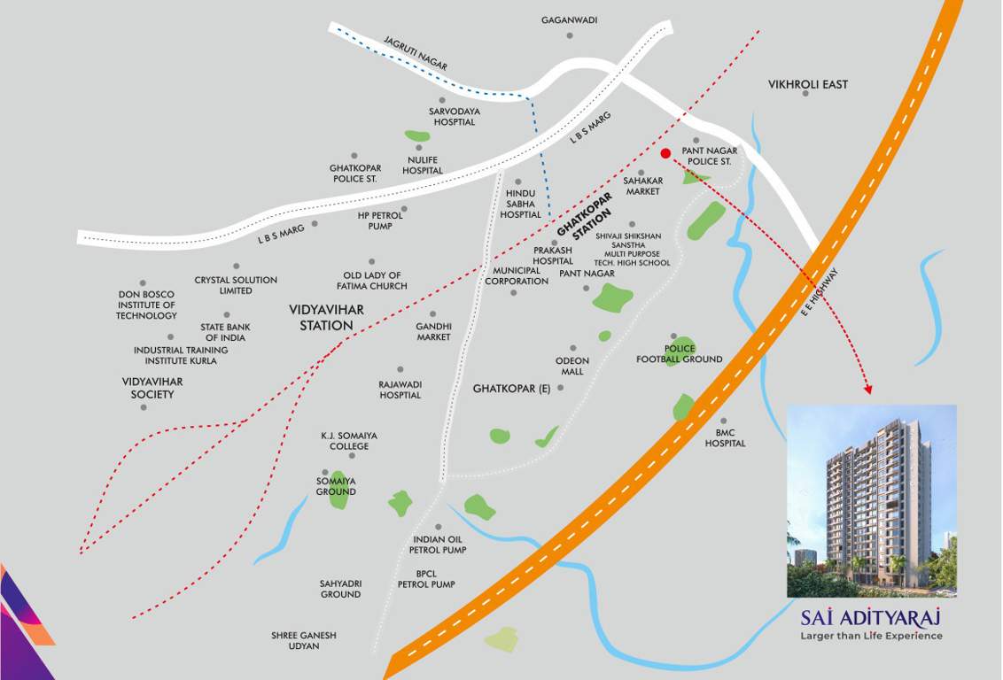  sai adityaraj Location Plan