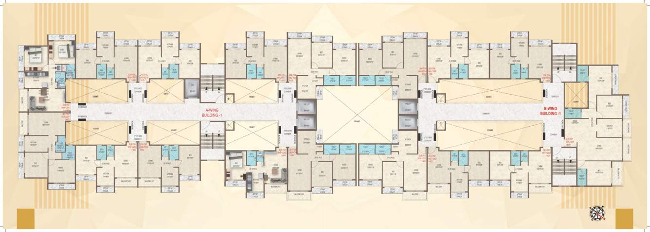  pride phase 1 Wing B Cluster Plan