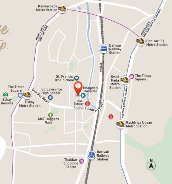  saraswati Location Plan