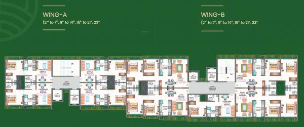  green-wood Block A Cluster Plan