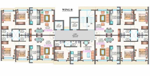  green-wood Block A Cluster Plan