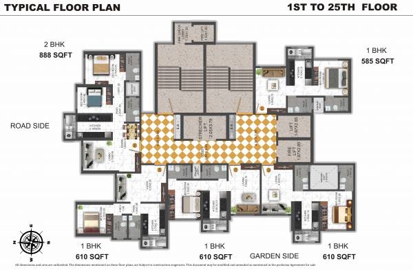  solitaire Heights Cluster Plan