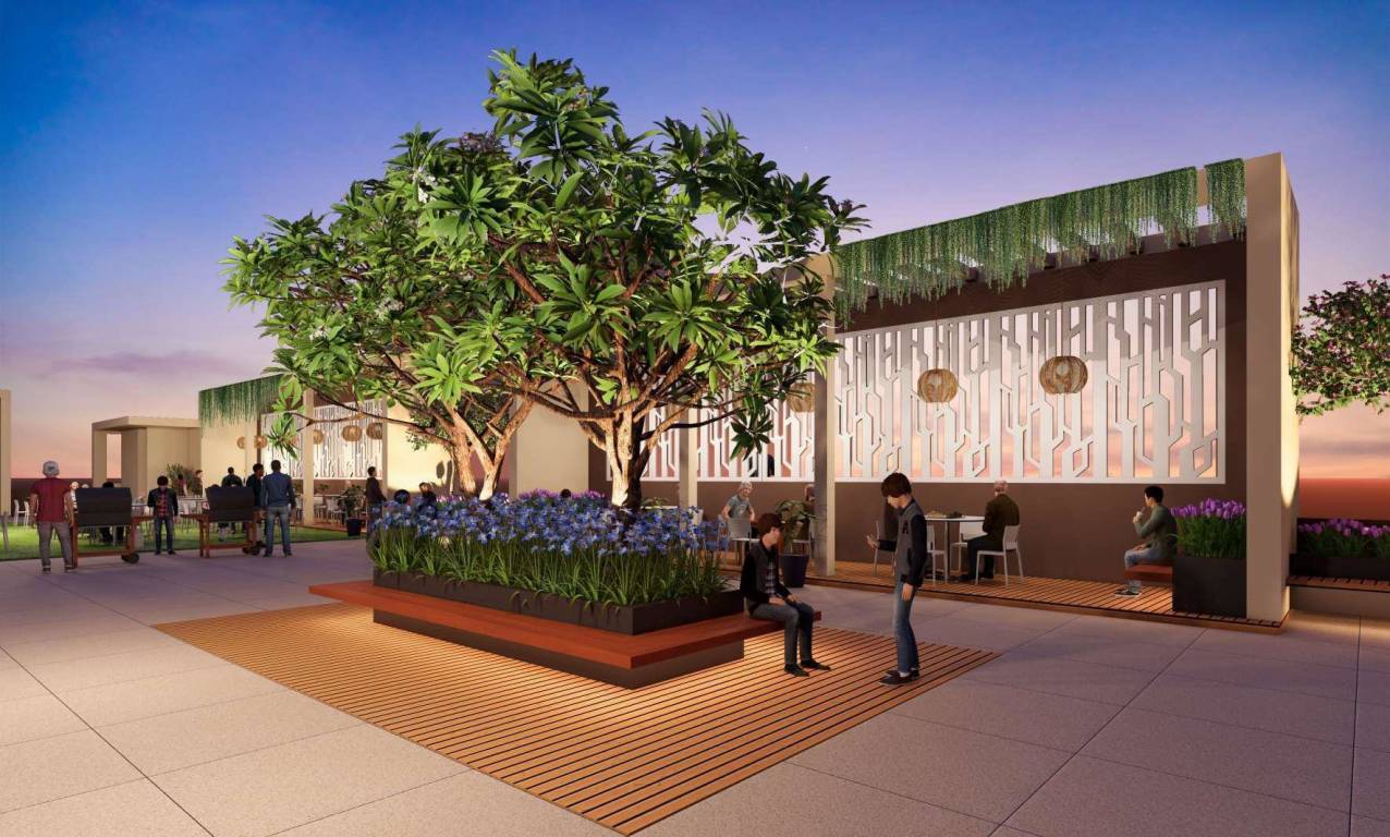  nagar excellency Senior Citizen Sitout