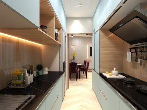  park one phase i Kitchen