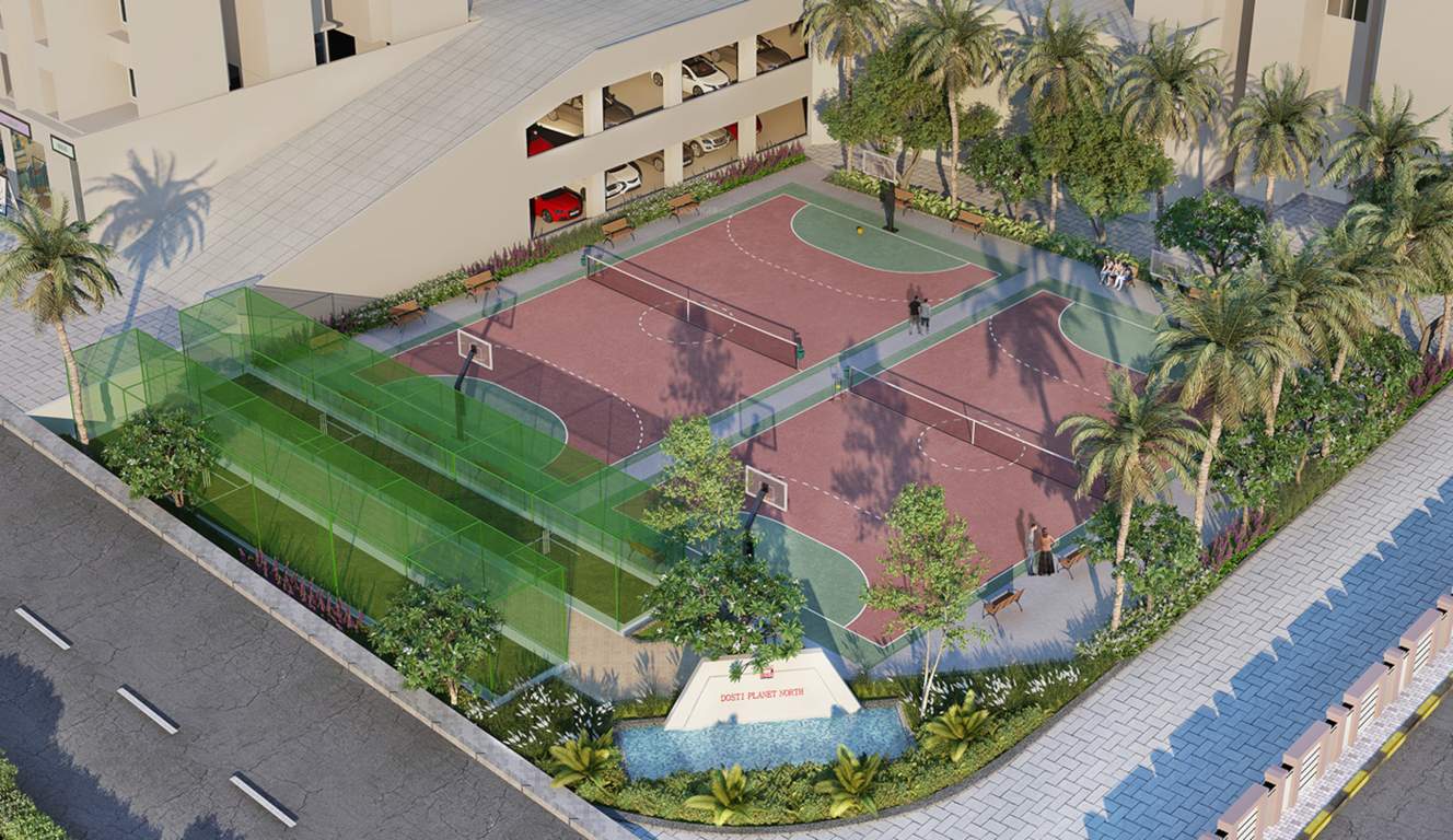  dosti planet north sector 3 Basketball Court