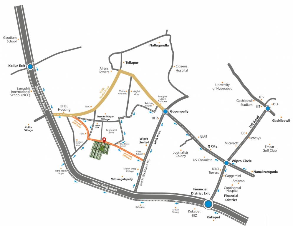  imperia Location Plan