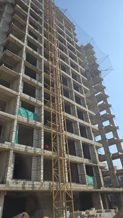  sahjanand swarg Tower B Construction Status Sept 25