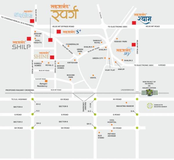  sahjanand-swarg Location Plan