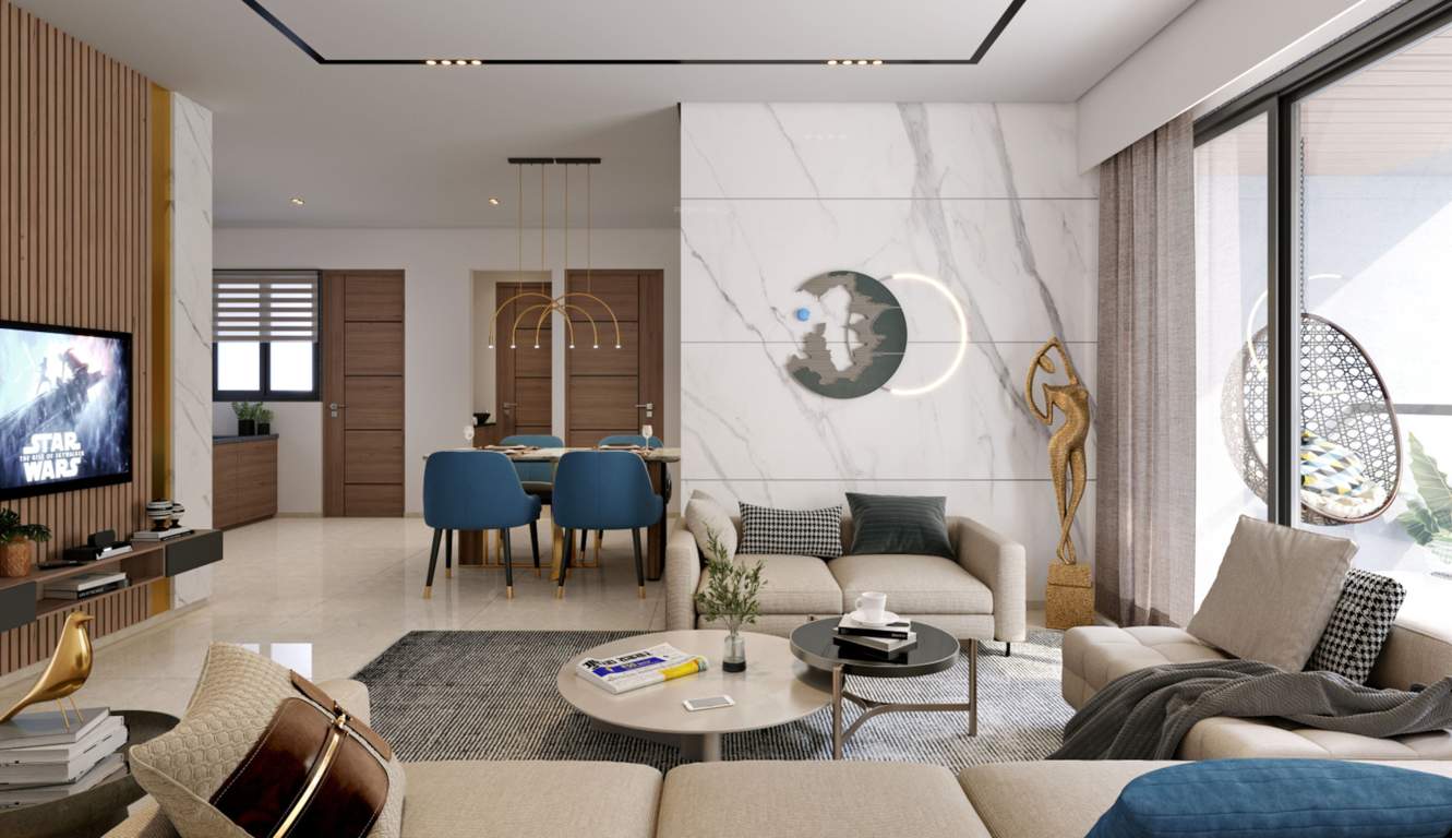  sahjanand swarg Living Area