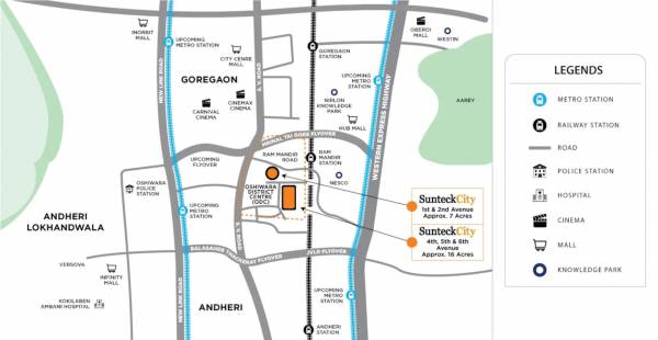 city-avenue-1-phase-2 Location Plan