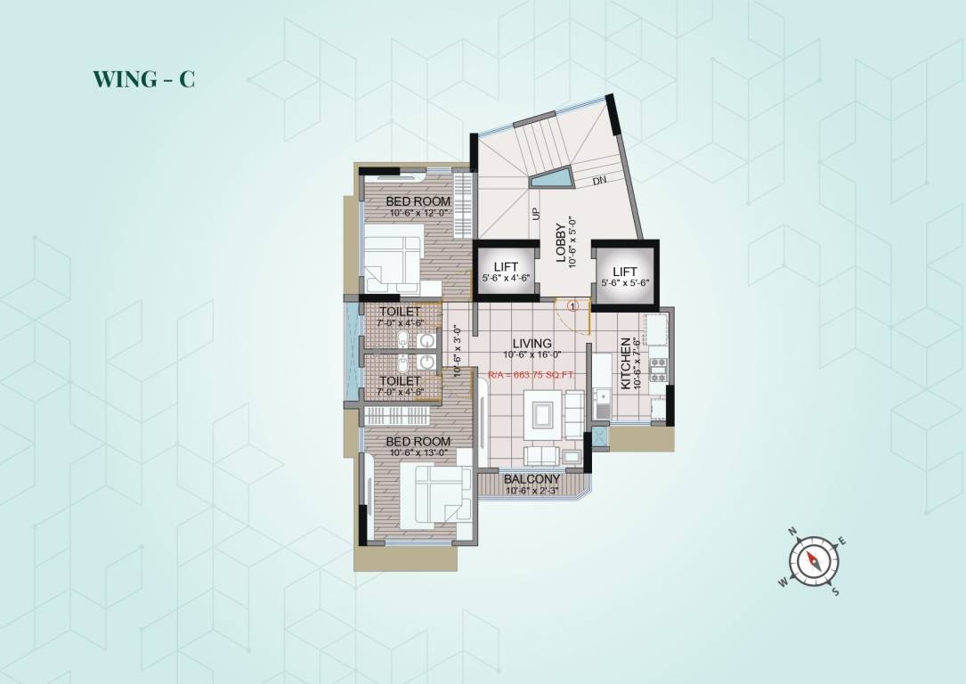  emerald Wing A B Cluster Plan